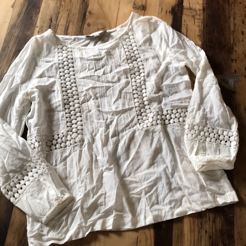 Loft White top NWT